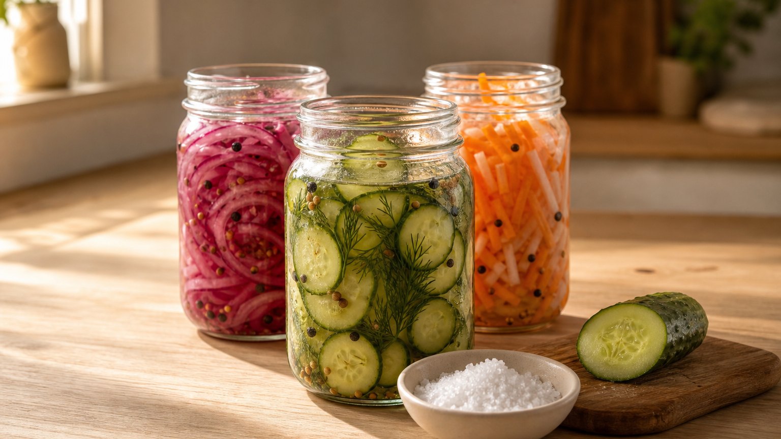 How to Make Quick Pickles From Almost Anything