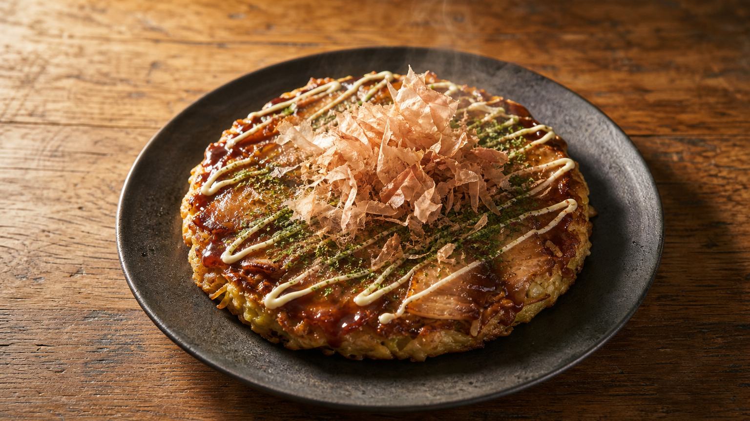 Okonomiyaki: Japan's Savory Cabbage Pancake