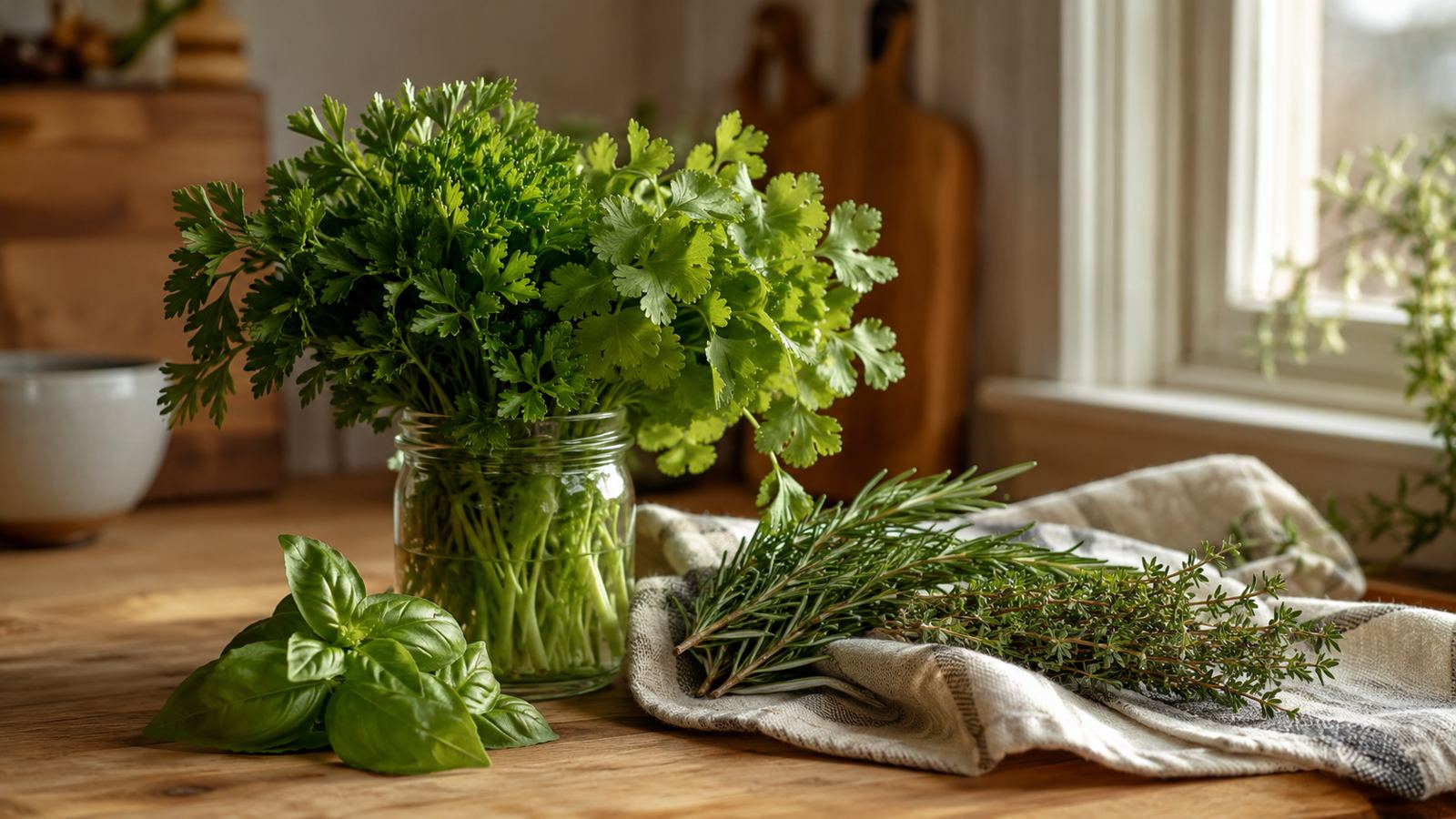 How to Store Fresh Herbs So They Last