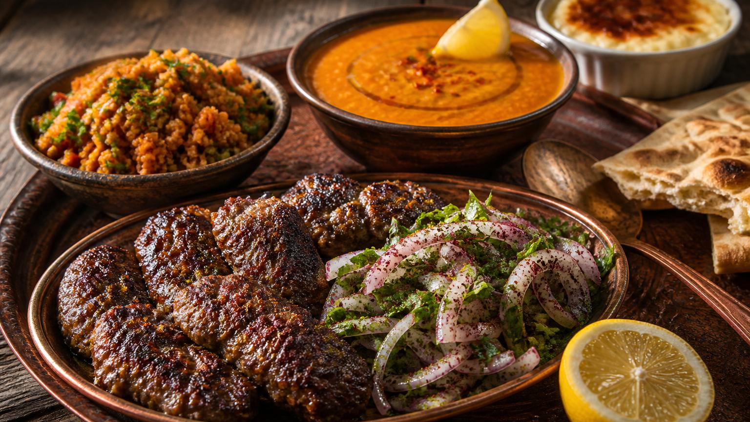 A Turkish Dinner Menu, Soup to Rice Pudding