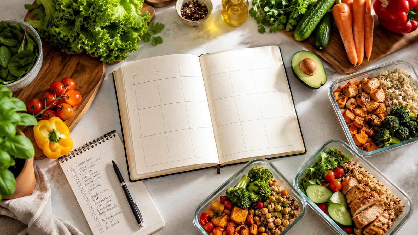 Building a Healthy Weekly Menu in Under 10 Minutes
